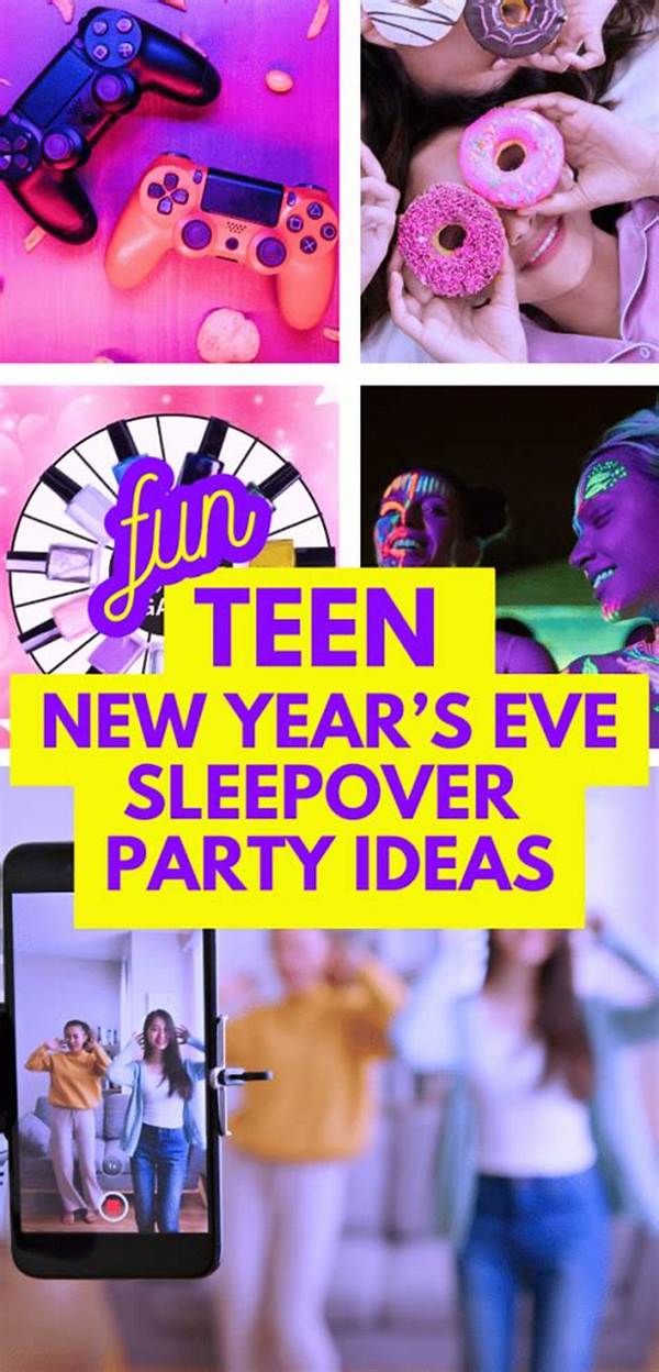 Throw a New Year's Eve Sleepover!