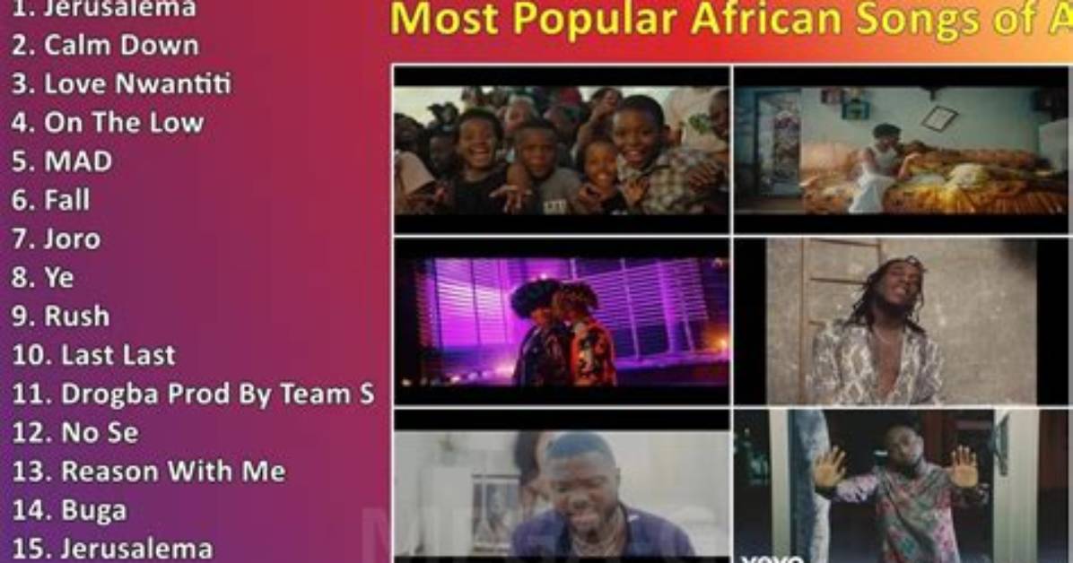 Top 25 Greatest African Artists & Songs of All Time