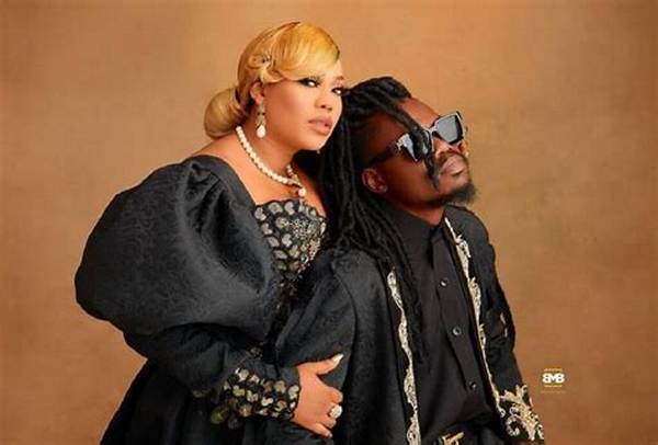 Toyin Lawani’s Husband, Segun Rocks ‘Gele’ to an Event, Fans React
