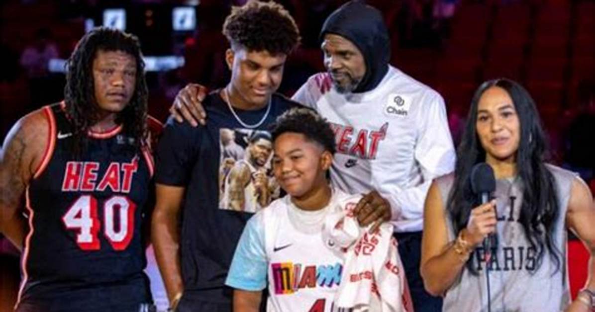 Udonis Haslem Children: Meet His 3 Sons