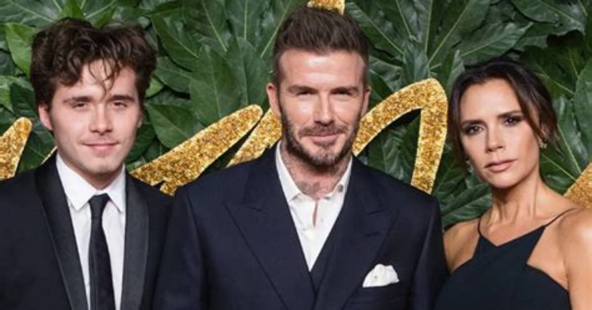 Victoria Beckham Receives Award from Her Eldest, Brooklyn