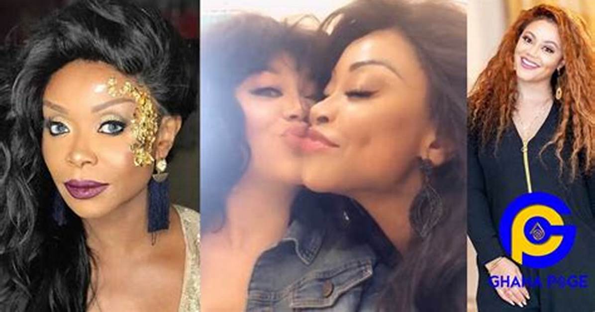 Video of Nadia Buari and Stephanie Benson Kissing Goes Viral