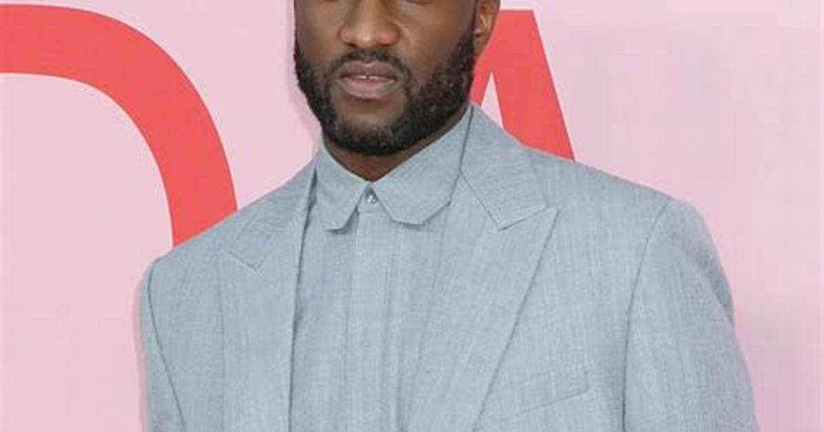 Virgil Abloh Net Worth 2024, Age, Height, Bio, Birthday, Wiki!
