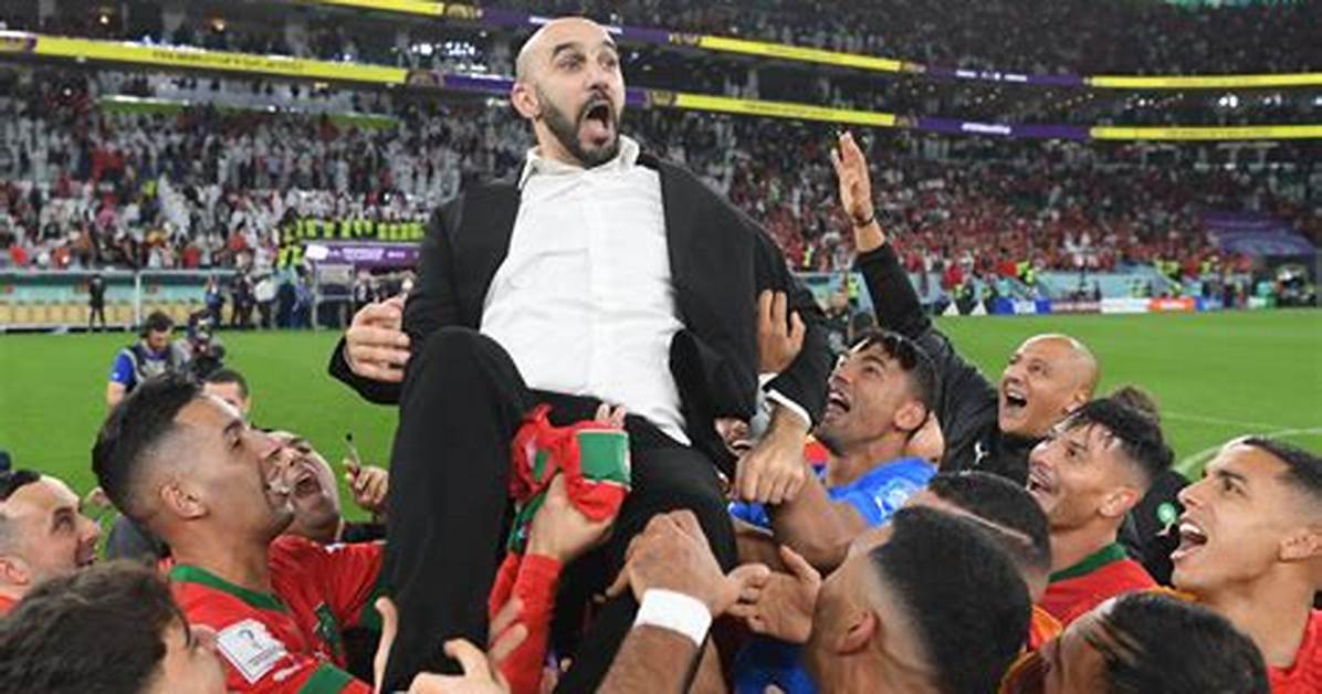 Walid Regragui Was Hired as the National Coach of Morocco for Three Months Before the World Cup
