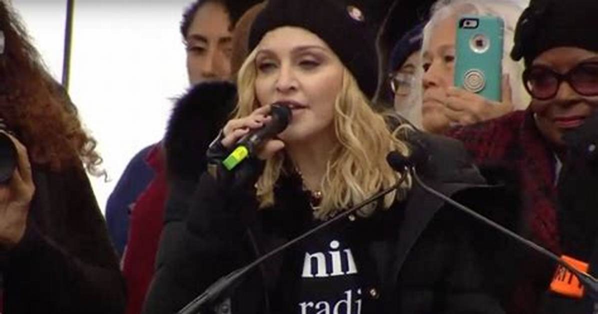 Watch Madonna's Powerful Speech at Women's March on Washington