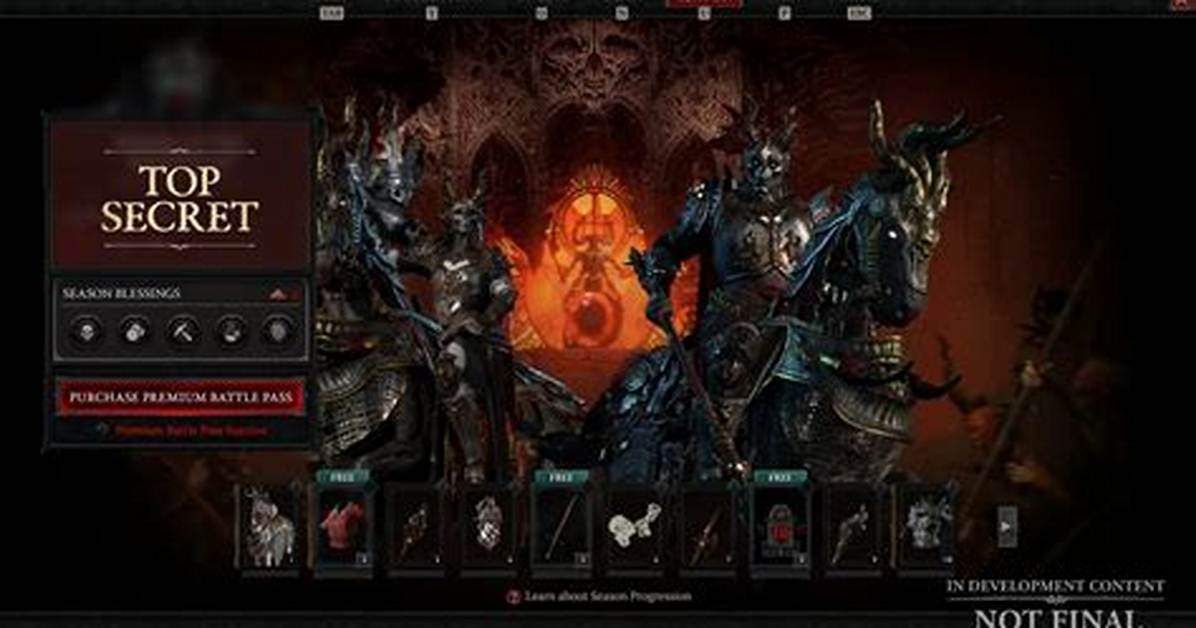 What Is Diablo 4 Season 1?