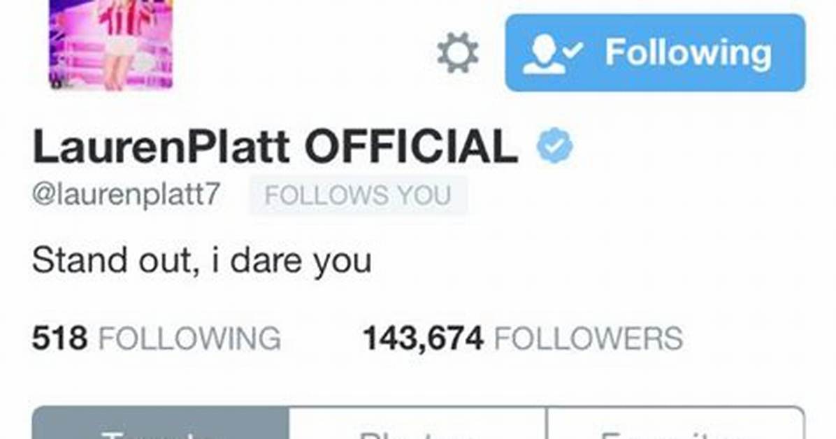 What Is Lauren Platt's Snapchat?
