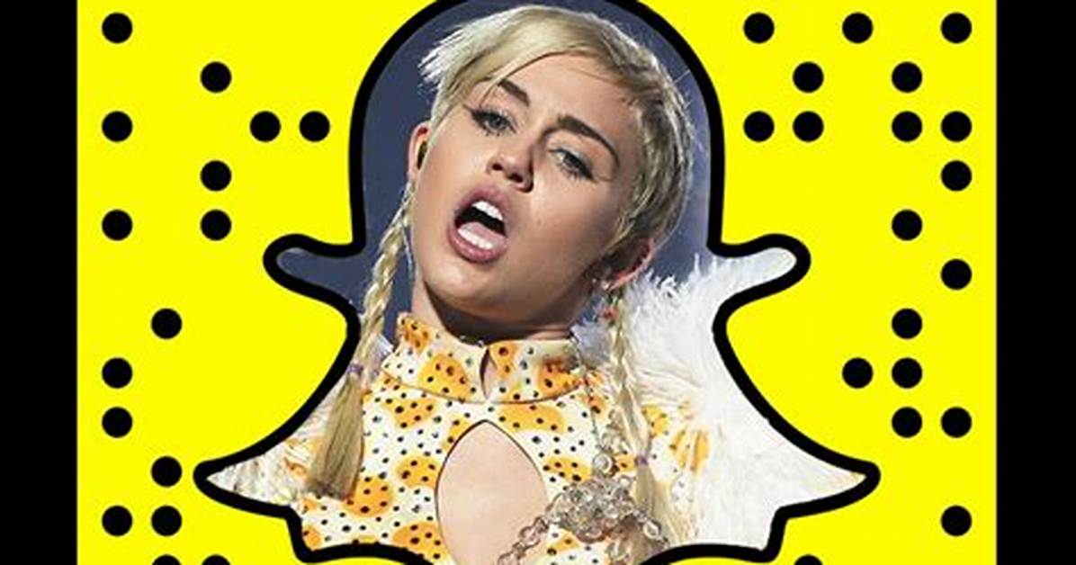 What Is Miley Cyrus' Snapchat