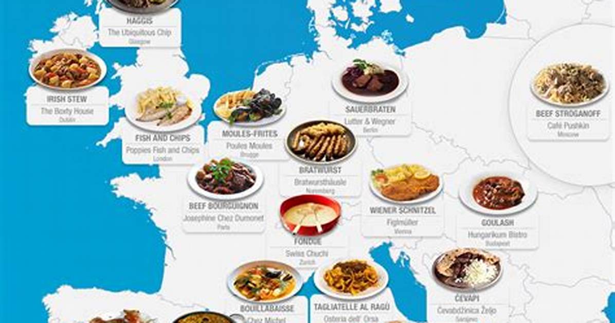 What to Eat in Europe? 10 Most Popular European Dishes