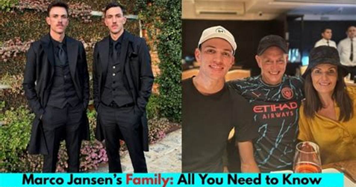 Who Are Marco Jansen’s Parents?