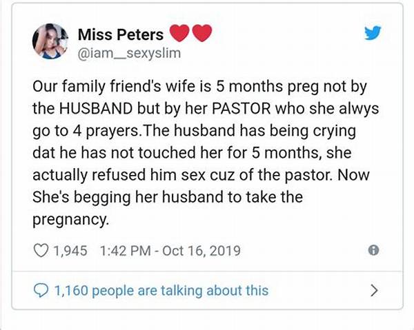 Wife Pleads with Husband to Accept Baby After She Was Impregnated by Her Pastor