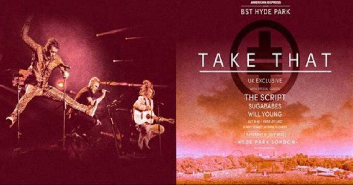 Will Young, Aly & Aj Join Take That and the Script at Bst Hyde Park
