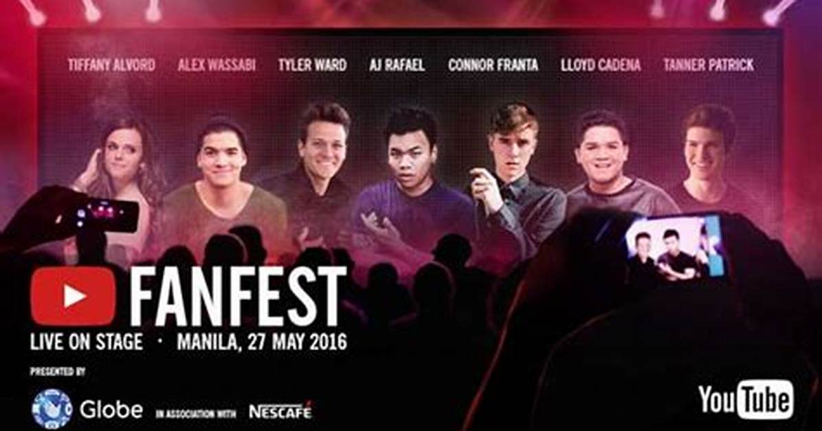Youtube Fanfest Manila 2016 (Live Shows)