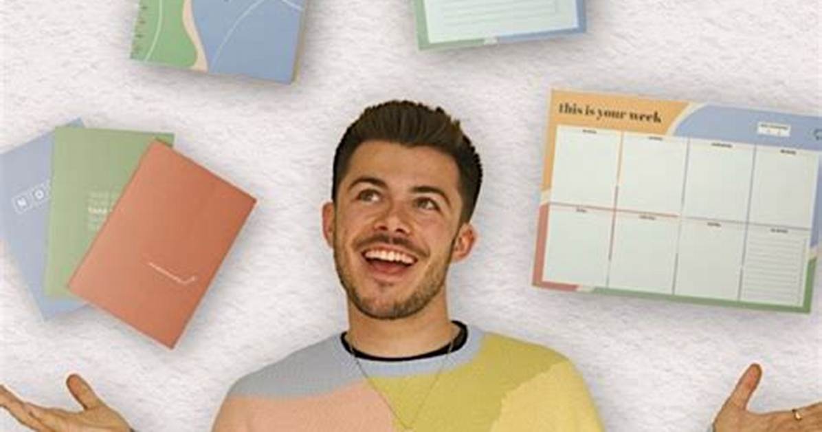 Youtuber Jack Edwards Releases a Brand New Stationery Range